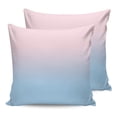 thumbnail image 7 of Outdoor Throw Pillow Cover Modern Abstract Ombre Color Art Waterproof Cushion Covers 2 Pack Minimalist Pink Blue Gradient Pillow Cases Home Decoration for Patio Garden Couch Sofa, 7 of 7