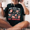 thumbnail image 1 of God Says I Am Vet Assistant Sweatshirt, Jesus Moo Deng Shirt, Funny Vet Tech Gift, Pygmy H - As Picture - L, 1 of 2