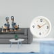 thumbnail image 2 of Figura de elefante,Figuras de elefantes,estatuas,adornos de animales,Escultura coleccionable para dormitorio,decoración del hogar,regalo.,Reloj de pared,Reloj de pared decorativo,moderno y, 2 of 8