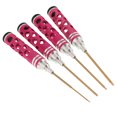 thumbnail image 1 of Destornillador hexagonal Sunnimix para coche RC 4 piezas juego 1,5 2,5 mm 3 mm Rosa, 1 of 6