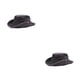 thumbnail image 4 of Sombrero de pescador Minnieouse para mujer con protección solar ajustable Negro 2Conjunto, 4 of 6