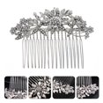 thumbnail image 3 of 1 Pce Peigne à Cheveux en Strass Accessoire de Mariage, 3 of 7