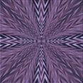 thumbnail image 1 of Ahgly Company Machine Washable Indoor Square Transitional Plum Purple Area Rugs, 5' Square, 1 of 7