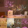 thumbnail image 2 of CAROOTU LED Night Light Mini Christmas Tree Copper Wire Garland Lamp Kids Bedroom Decoration, 2 of 7