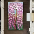 thumbnail image 4 of Oil Painting Wall Art Hand Painted Cherry Blossom Canvas Painting Home Decoration for Bedroom Livingroom Ready To Hang, 4 of 7