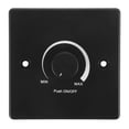 thumbnail image 1 of Miangastore Pc Black Dimmer Switch For Boat Lighting Vehicle Use 1Pack 3.3X3.3X2In, 1 of 8