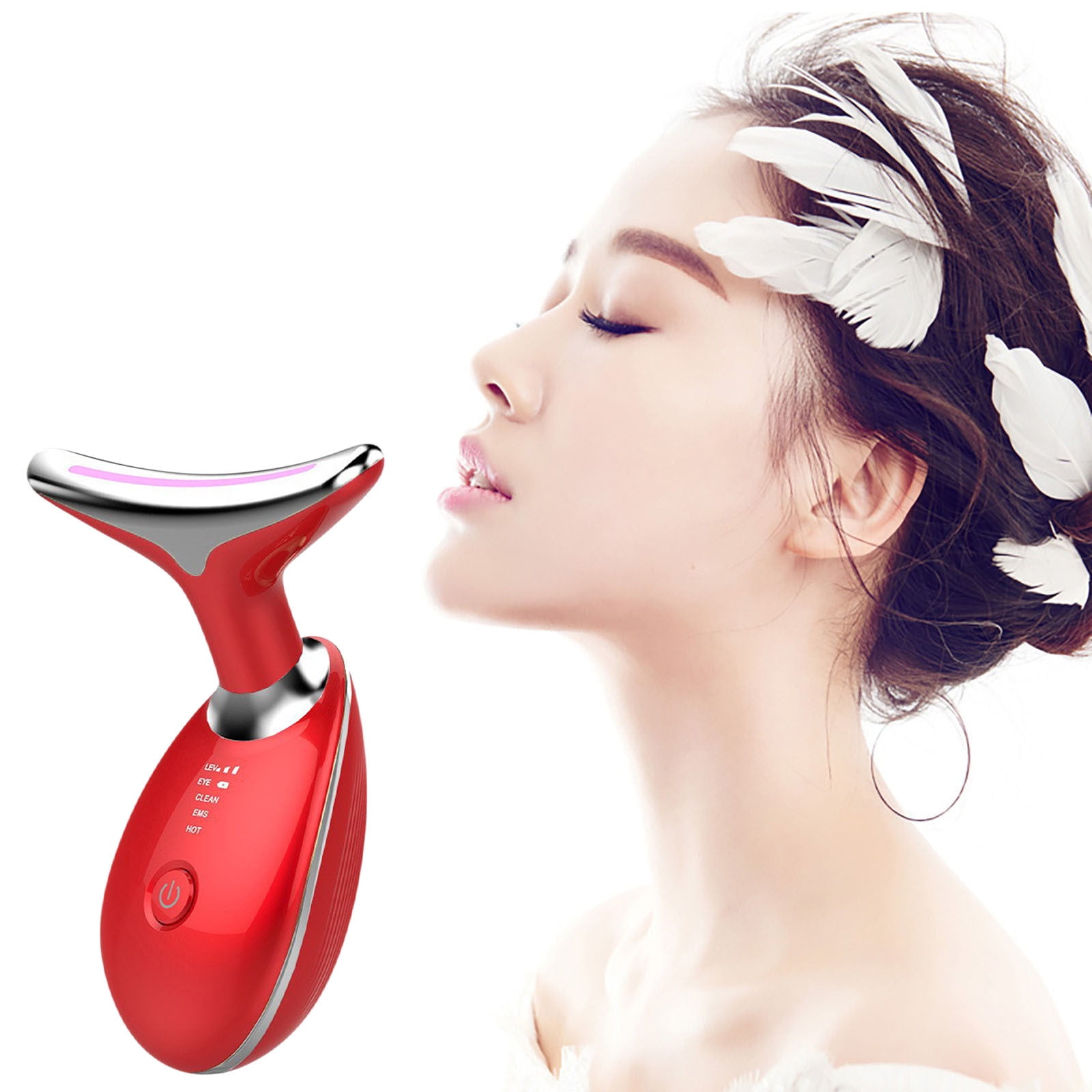 YA-MAN フェイスケアマッサージャー レッド YA-MAN フェイスケアマッサージャー レッド ブルーム レッド | YA-MAN