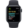 thumbnail image 3 of Apple Watch SE 2nd Generation (GPS + Cellular) 40mm Midnight Aluminum Case with Midnight Sport Band - S/M - Midnight, 3 of 3