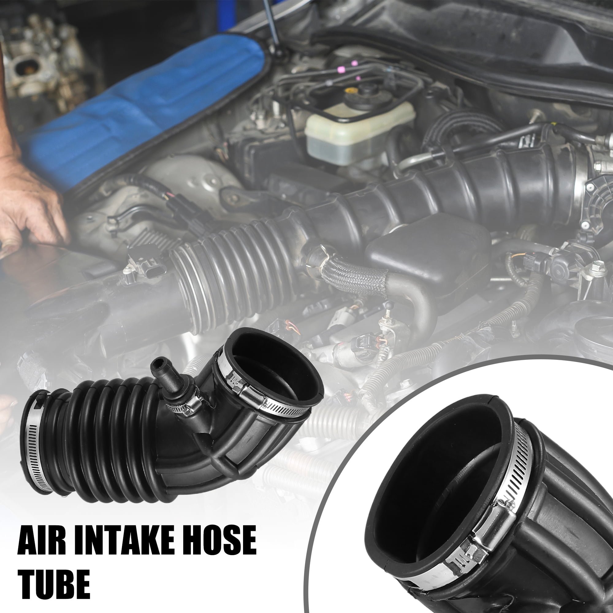 Unique Bargains Air Cleaner Intake Hose Tube for Nissan Altima 2007-2013 Black