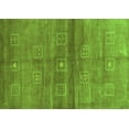 thumbnail image 1 of Ahgly Company Indoor Rectangle Abstract Green Contemporary Area Rugs, 2' x 4', 1 of 1