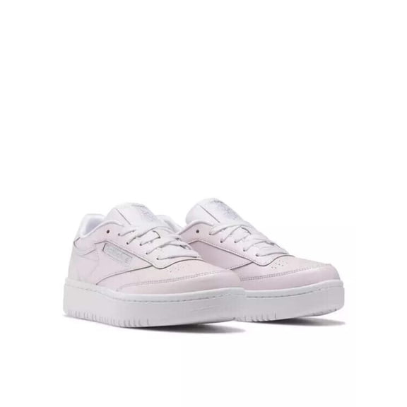 Reebok Club C 85 Double GY4878 Sneakers Junior Pink White Leather Shoes NR7695