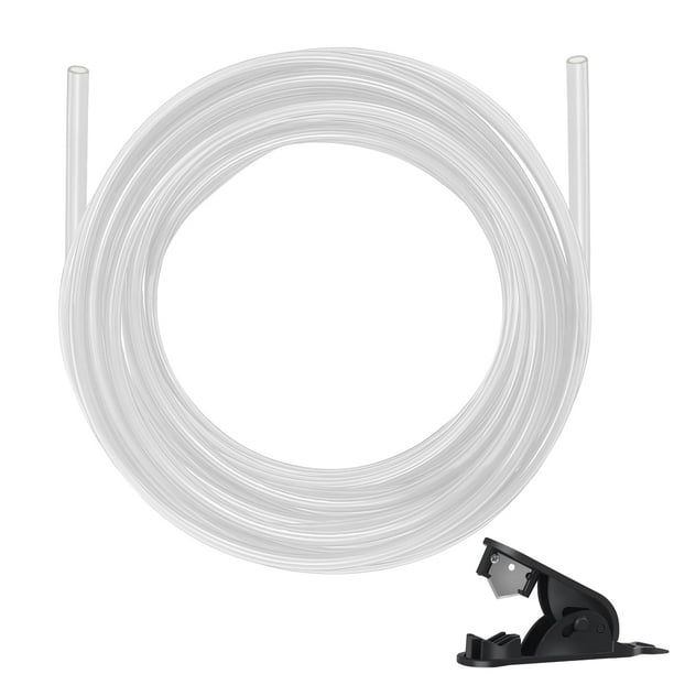 Othmro Tubo Bowden In PTFE Per Stampante 3D – Diametro 8x10mm, Lunghezza 2m, Resistente Al Calore, Bianco