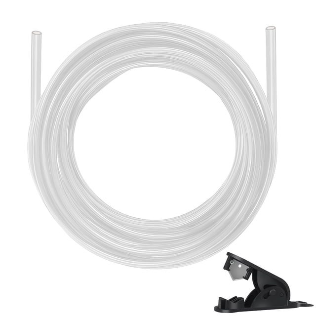 Tubos luminosos de teflón PTFE de 5 m con cortador, impresora 3D de 3 mm de diámetro interno x 4 mm de diámetro externo