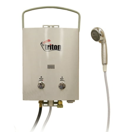 Camp Chef Triton 5 Liter Gas Portable Camp Water Heater with Shower Head | HWD5