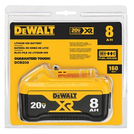 

DEWALT 20V MAX XR 8Ah Battery