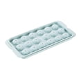 thumbnail image 1 of Round Bandeja para cubitos de hielo, resistente al desgaste, apto para lavavajillas, cubitos de bolas de hielo grandes de Pp, molde más lento para derretir para el hogar, 1 of 3