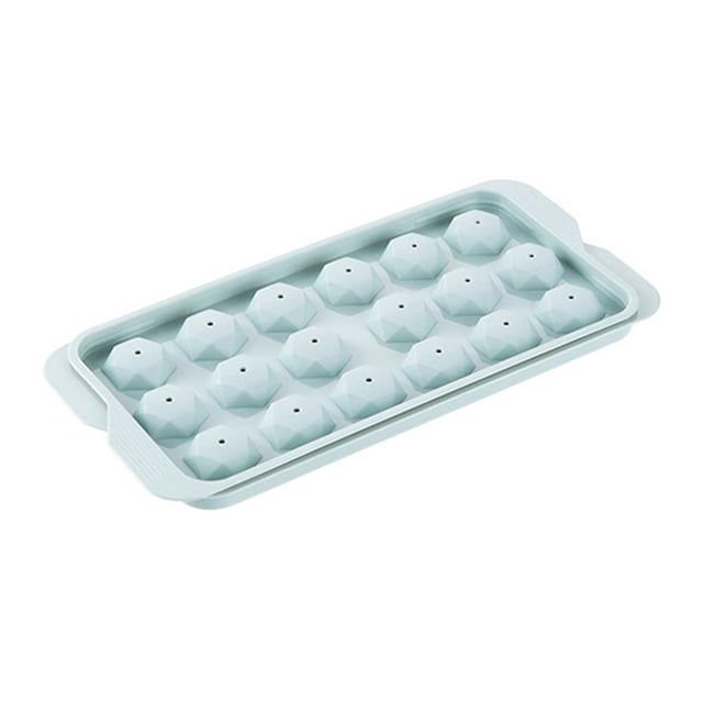 Round Bandeja para cubitos de hielo, resistente al desgaste, apto para lavavajillas, cubitos de bolas de hielo grandes de Pp, molde más lento para derretir para el hogar