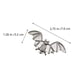 thumbnail image 5 of 4pcs Halloween creativo en forma de tapa de servilleta anillos de servilleta de Halloween (Negro), 5 of 5