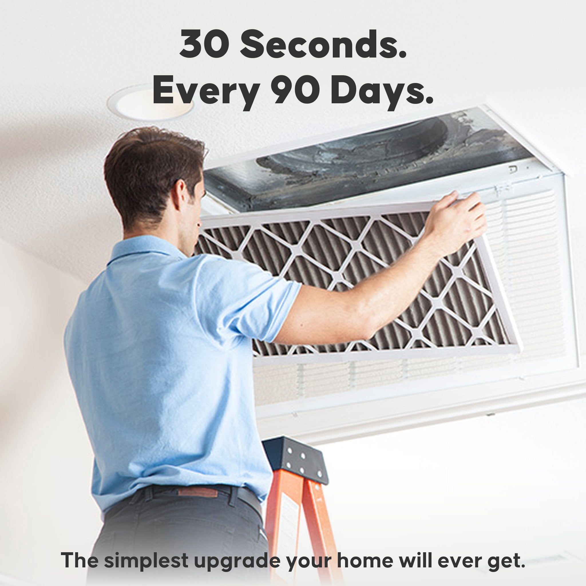 Aerostar 16x16x1 MERV 8 Air Filter, Pleated AC Furnace HVAC, Dust Pollen Pet Dander, 4 Pack