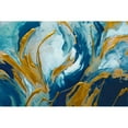 thumbnail image 3 of Loreth, Lanie 14x11 Black Modern Framed Museum Art Print Titled - The Sea Sings in Blue, 3 of 5
