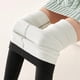 thumbnail image 4 of Gibobby Mallas con bolsillos para mujer 2x para mujer (Negro, XL), 4 of 4