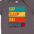 thumbnail image 4 of Inktastic Skiing Eat Sleep Ski Repeat Boys or Girls Baby Bodysuit, 4 of 5