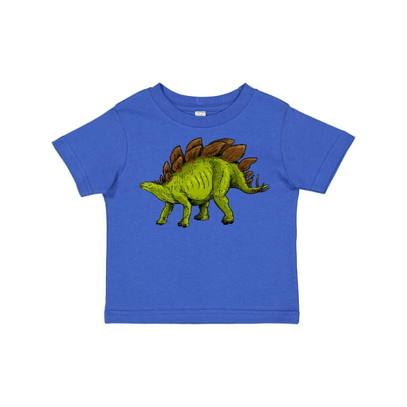 Inktastic Smiling Stegosaurus Boys or Girls Toddler T-Shirt