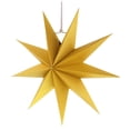 thumbnail image 4 of Paquete de 2 decoraciones colgantes del jardín para hogar de la del festival de de de 9 puntos del perfecl Ornamentos estrella colgantes de papel, 4 of 8