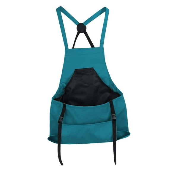 Harvest Apron with Large Pouch Gardening Apron with Pockets for Gardening Green