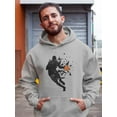 thumbnail image 2 of Basketball Shadow Hoodie Men -SPIdeals Designs, Male XX-Large, 2 of 4
