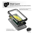 thumbnail image 5 of SPORTLINK Waterproof Case for iPhone SE 3rd 2022/SE 2nd 2020/7/8 Full Body Rugged Shockproof Dustproof Phone Screen Protector 4.7 inch - Frosted Black, 5 of 8