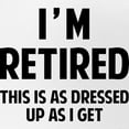 thumbnail image 2 of CafePress - I'm RETIRED - Adjustable Unisex Printed Trucker Hat with Mesh Back, 2 of 11
