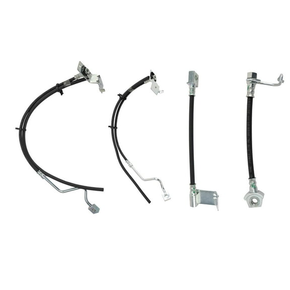 TRQ Brake Hose For 2000-2005 Ford Excursion 2000-2001 F-250 F-350 Super Duty BLA64045