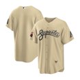 thumbnail image 1 of Arizona Diamondbacks MLB Diamondbacks 7 Carroll Jersey Brodé Chandail de Baseball Jaune Vierge-Hu, 1 of 2
