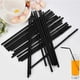 thumbnail image 3 of 600 Pcs Plastic Straws, Black Reusable Straws For Drinks From Bar Party Home, 22 Cm (calibre 6 Mm) ABR, 3 of 5