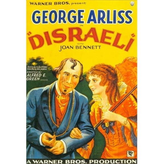 Posterazzi MOV375728 Disraeli Movie Poster - 11 x 17 in.
