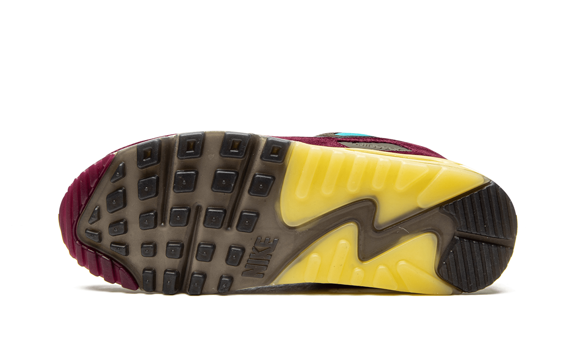 Nike Air Max 90 NRG Low Mens Sportswear Shoes Brown DC6083-200 VNDS Size 8 Nike Air Max 90 NRG Shoes Ridgerock Blue Yellow Maroon  main image 2