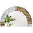 thumbnail image 2 of Home Dress Nautical Jute Frame Wall Mirror | Decorative Wall Mirror for Bathroom, Bedroom. (30 inch), 2 of 6
