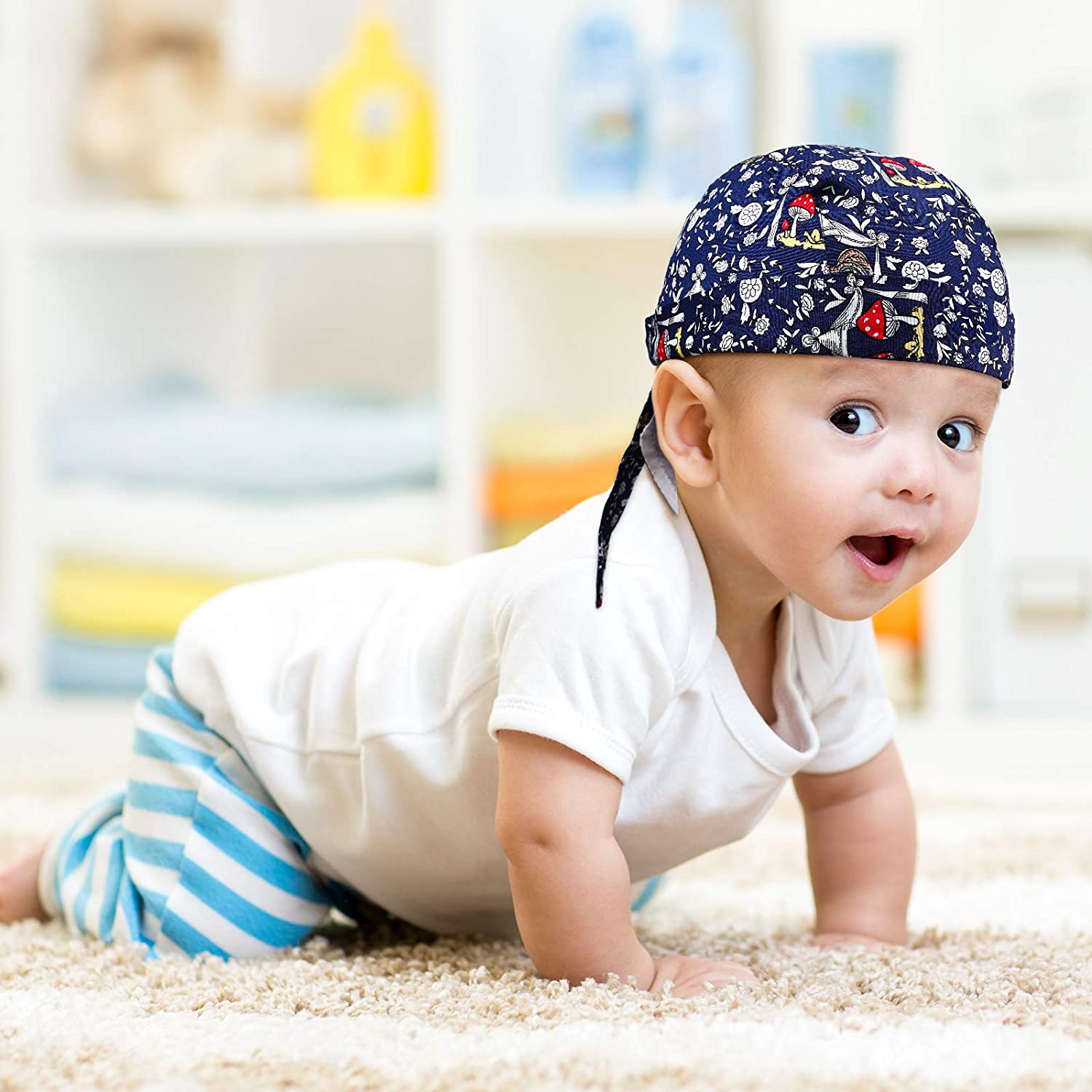 4 Pieces Newborn Baby Hat Infant Cap 