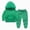 T048-Green, variant on NOLDARES Hoodie Sweatsuit Set for Boys 2 Piece Hoodie Jogger Sweatpants Tracksuit Kids Athletic Solid Outfits(T048-Blue)