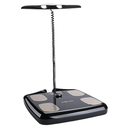 InBody H20N - Smart Full Body Composition Analyzer Scale, BMI, Body Fat, Muscle Mass, Bluetooth Connection - Midnight Black