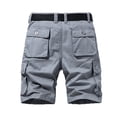 thumbnail image 2 of Mens Cargo Shorts Shorts Men Running Shorts for Men Y2k Mens Sweat Shorts Gym Shorts Chinos Short Drawstring Elastic Waist Mens Boxer Shorts Summer Beach Shorts with Pockets, 2 of 4