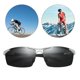 thumbnail image 4 of Gafas de ciclismo para hombre Gafas de terre polarizadas Hombre conduciendo golf Gafas UV 400 - Negro + plata Negro + plata Magideal Gafas de ciclismo para hombre, 4 of 7
