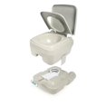 thumbnail image 3 of Camco Toilet 41531 Portable; 2.5 Gallon; Bellows Pump Flush Control; Pull Slide Valve Flush; Beige Plastic, 3 of 7