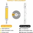 thumbnail image 3 of Bombilla LED R7S 118mm Zhivalor 10w 6000k 1000lm 360° 2 piezas, 3 of 5