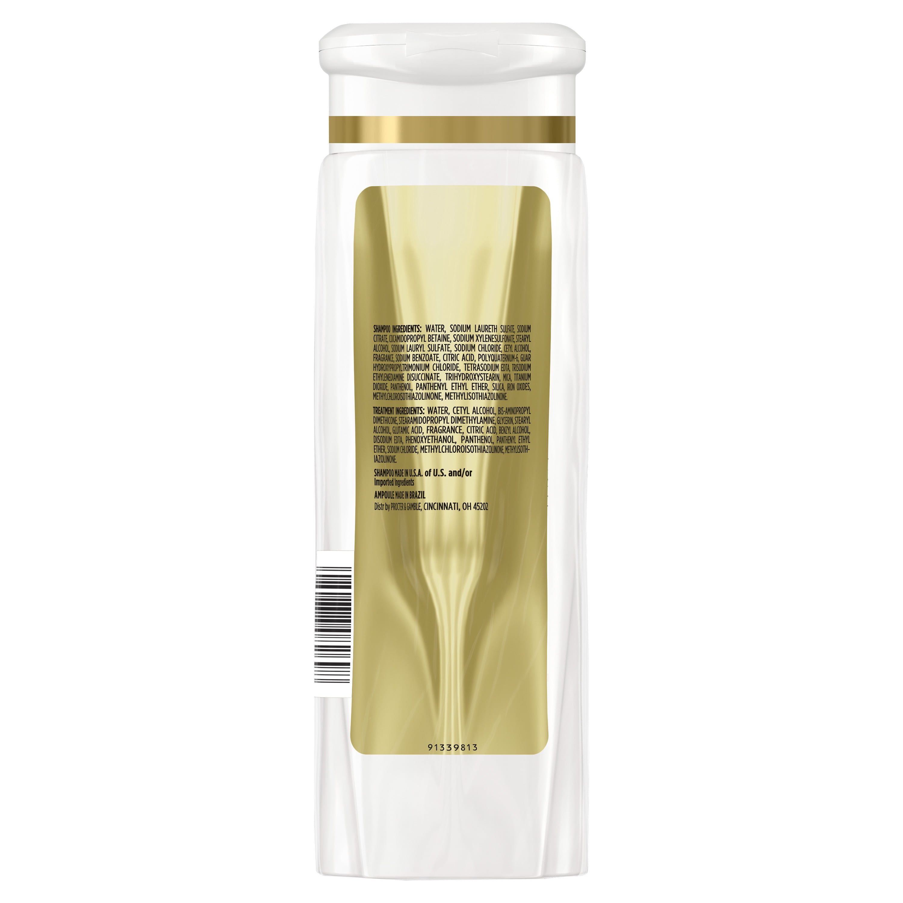 Pantene Pro-V Daily Moisture Renewal Shampoo, 11 fl oz with Intense Rescue Shot