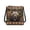 Brown - Aztec Bear Camo Hunting, variant on Deer Cross Print Crossbody Handbag Purse for Women PU Leather Satchel Shoulder Handbag with Zipper Lightweight Hobo Bags Purses