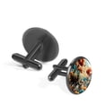 thumbnail image 2 of Elephant Men's Stainless Steel Cufflinks Set for Dress Shirts - Versatile Style for Every Occasion, 2 of 6