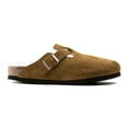 thumbnail image 3 of BIRKENSTOCK Women's Boston Shearling Clog Mink Suede/Natural Shearling - 1001140, 3 of 5
