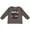 Charcoal Grey, variant on Inktastic Hunting Season Bows Racks & Deer Tracks Girls Long Sleeve Toddler T-Shirt